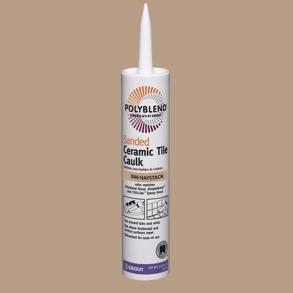 WL01 1PC Custom Building Products Sanded Caulk Haystack