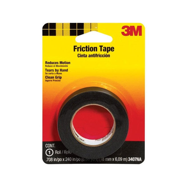 WL01 1PC Scotch FRICTION TAPE 3/4\"\" BLK