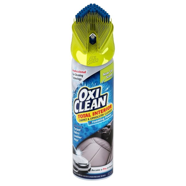 WL01 6PK OxiClean Carpet and Upholstery Cleaner Foam New Car Scent 19 oz