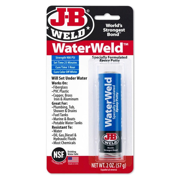 WL01 1PC Water Weld Waterweld Epoxy 2Oz