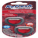 WL01 4PK Refresh Your Car! Aged Cedar Scent Mini Car Diffuser 0.1 oz Liquid