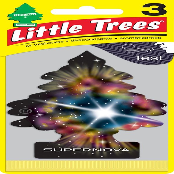 WL01 8PK Little Trees Multicolored Supernova Air Freshener 3