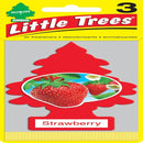 WL01 8PK Little Trees Red Strawberry Air Freshener , 3PK