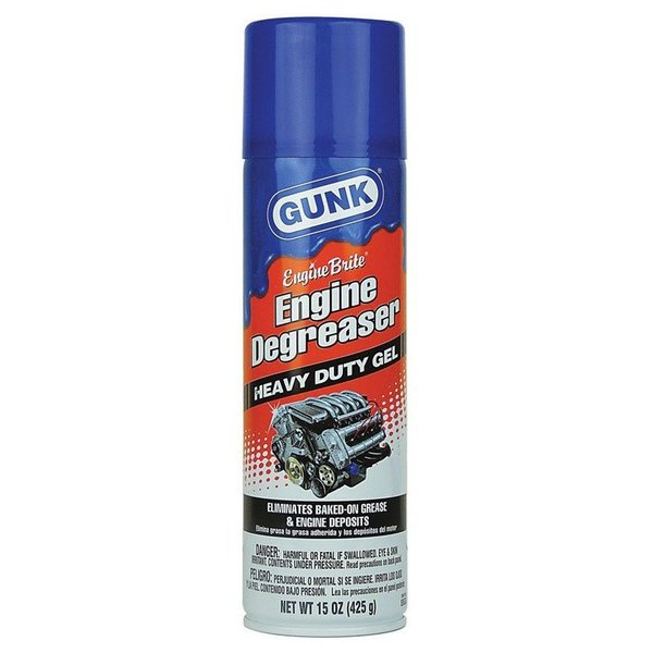 WL01 Blaster Gunk Engine Brite No Scent Cleaner and Degreaser 15 oz Gel