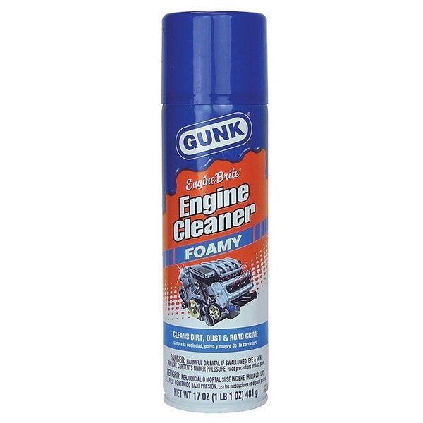 WL01 Blaster Gunk Engine Brite No Scent Cleaner and Degreaser 17 oz Foam