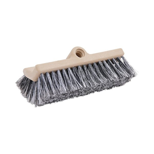 WL01 Dual-Surface Vehicle Brush, 10 Long, Brown