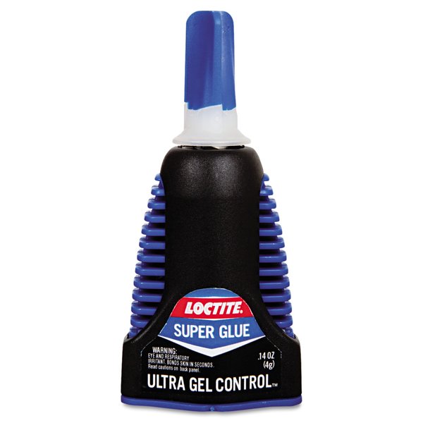 WL01 2PC Loctite Ultra Gel Control Super Glue, 0.14 oz, Dries Clear