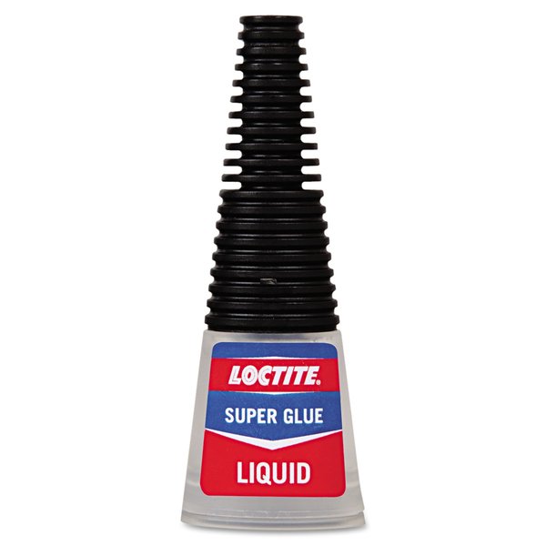 WL01 2PC Loctite Longneck Bottle Super Glue, 0.18 oz, Dries Clear