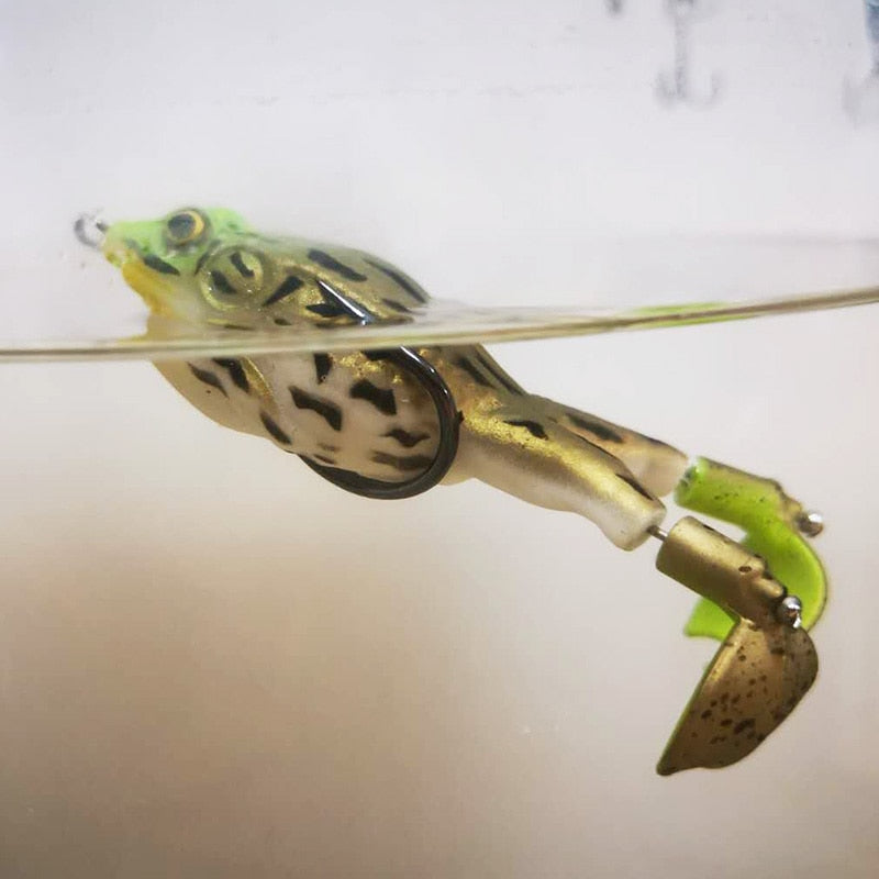 SK259-1pcs Frog Soft Silicone Baits