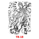 SK547-Full Back Chest tattoo stickers