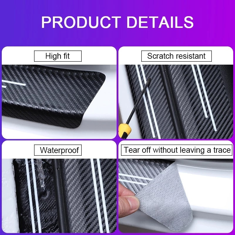 SK467-Car Sticker PU Leather Door Decoration