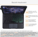 SK195-Rotate Backlit Touchpad Keyboard Case