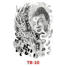 SK547-Full Back Chest tattoo stickers