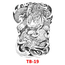 SK547-Full Back Chest tattoo stickers