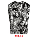 SK547-Full Back Chest tattoo stickers
