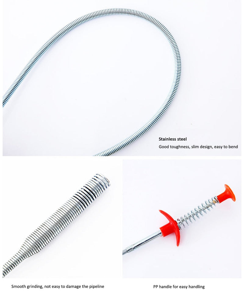 SK433-60cm Spring Pipe Dredging Tools