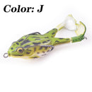 SK259-1pcs Frog Soft Silicone Baits
