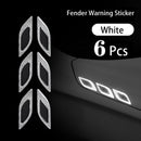 SK316-6P Carbon Fiber Car Sticker Reflective Strips