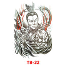 SK547-Full Back Chest tattoo stickers