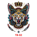 SK547-Full Back Chest tattoo stickers