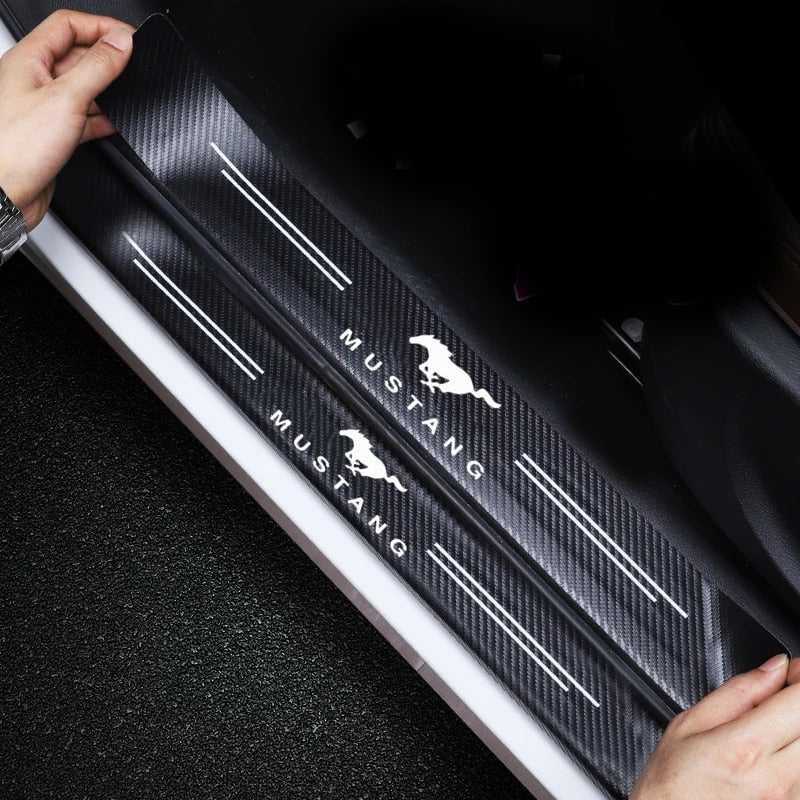 SK467-Car Sticker PU Leather Door Decoration