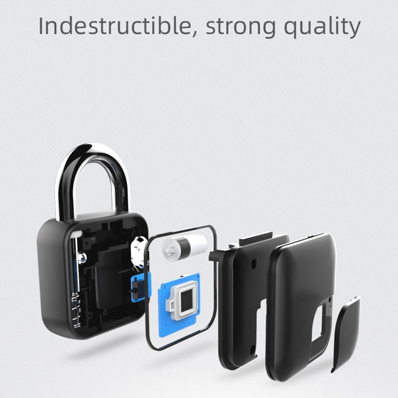 SK440-Fingerprint Bluetooth Waterproof Smart Padlock