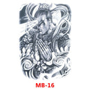 SK547-Full Back Chest tattoo stickers