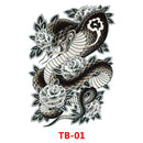 SK547-Full Back Chest tattoo stickers