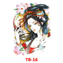 SK547-Full Back Chest tattoo stickers