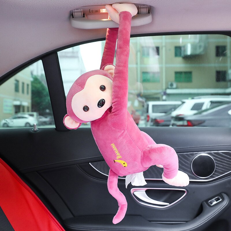 SK250-Monkey Hanging Tissue Box