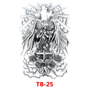SK547-Full Back Chest tattoo stickers