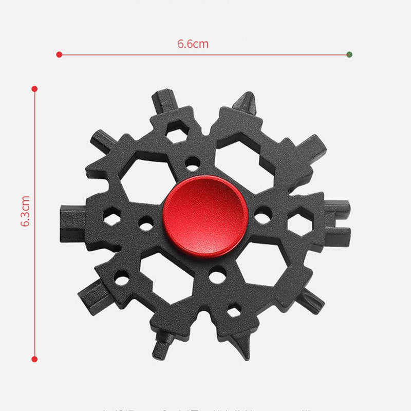 SK191-Portable Snowflake Wrench Tool