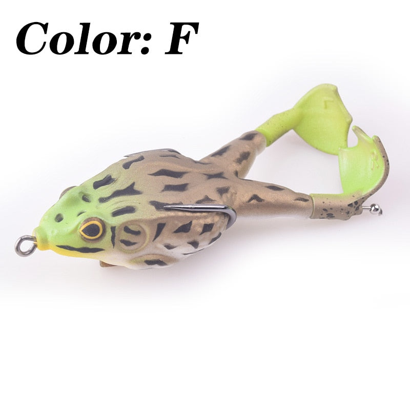 SK259-1pcs Frog Soft Silicone Baits