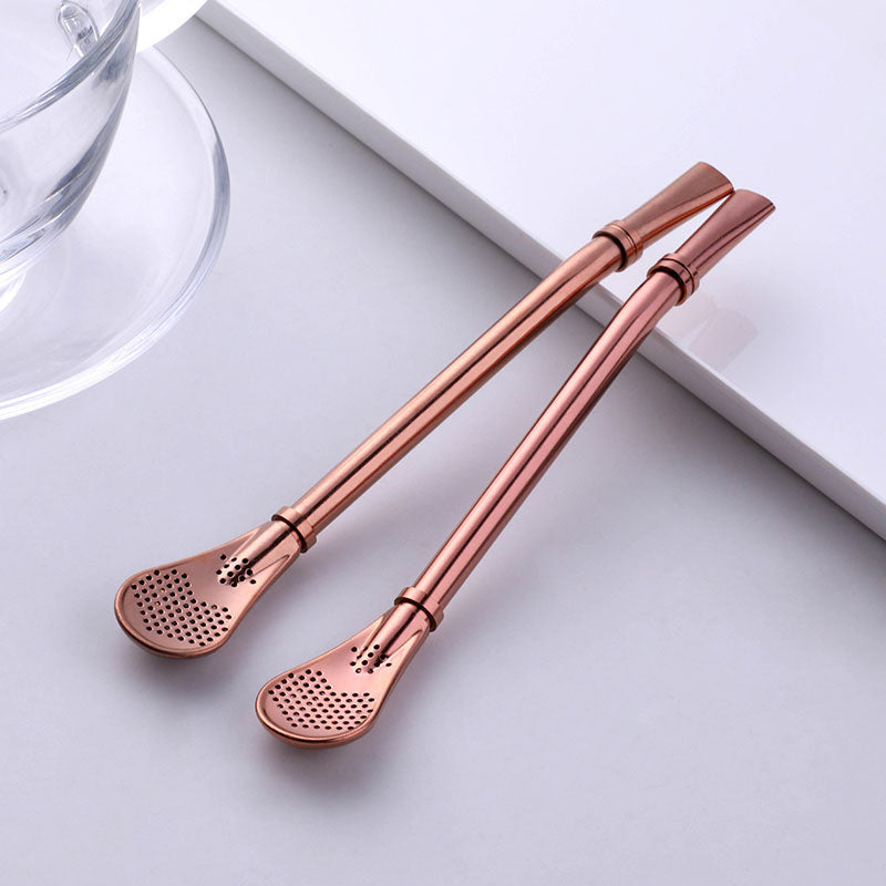 SK539-Filter Straw Spoon