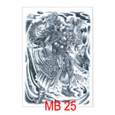 SK547-Full Back Chest tattoo stickers
