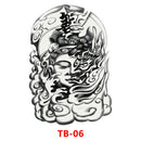 SK547-Full Back Chest tattoo stickers