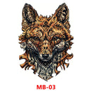 SK547-Full Back Chest tattoo stickers