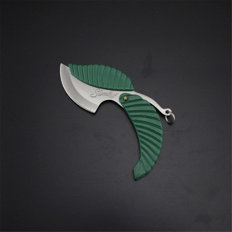 SK462-Outdoor Stainless Steel Leaf Knife