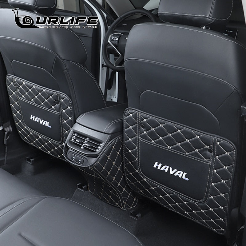 SK473- Car Leath Anti Kick Mat