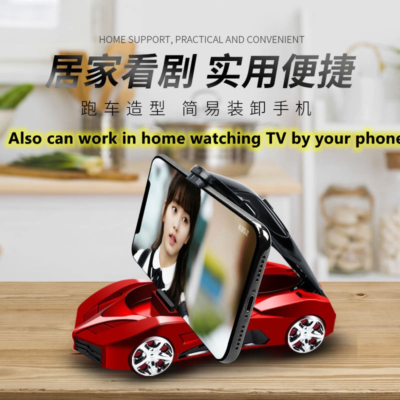 SK493-Sport Car styling Universal mobile phone Bracket holder