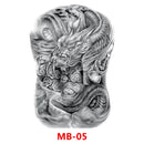 SK547-Full Back Chest tattoo stickers