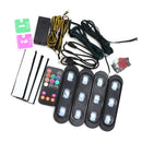 SK464-4pcs Car LED Starry Foot Light