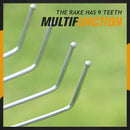 SK419-Telescopic Rake Stainless Steel Portable