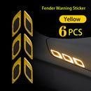 SK316-6P Carbon Fiber Car Sticker Reflective Strips