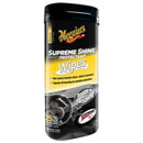 WL01 Use On Vinyl/ Rubber/ Plastic, Supreme Shine, Unscented, 25 Wipes