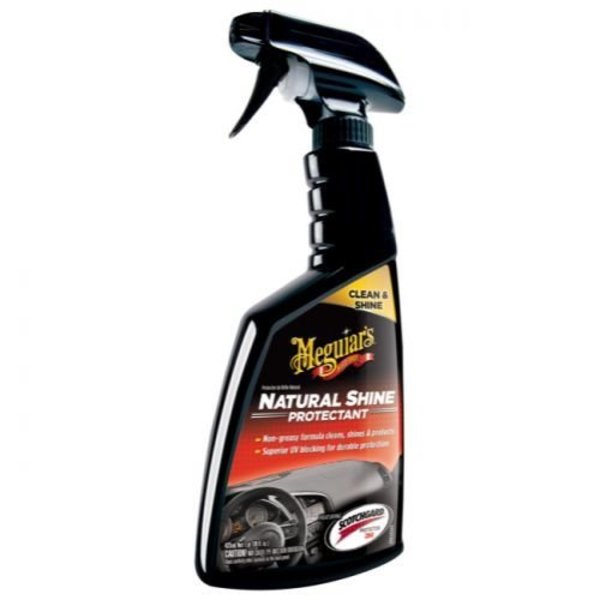 WL01 Use On Vinyl/ Rubber/ Plastic, Natural Shine, Unscented, 16 Ounce Spray Bottle