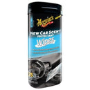 WL01 Use On Vinyl/ Rubber/ Plastic, New Car Scent, 25 Wipes Can