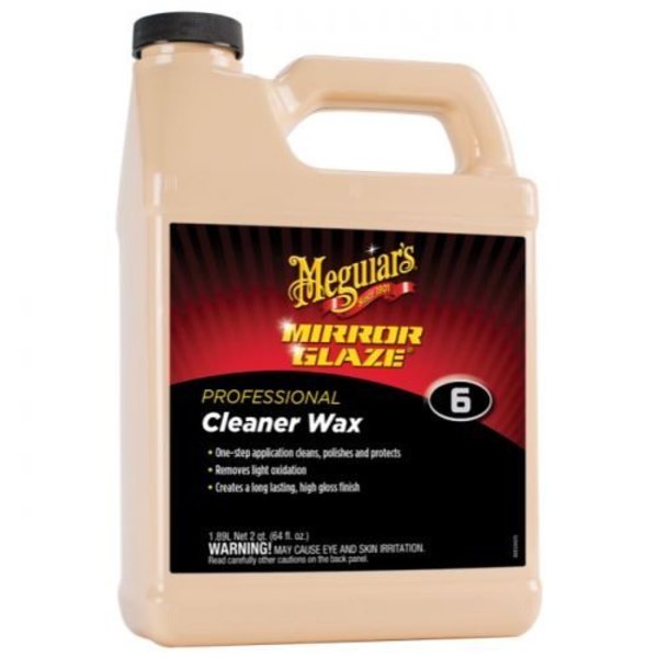WL01 Cleaner and Wax Liquid 64 Ounce Without Applicator