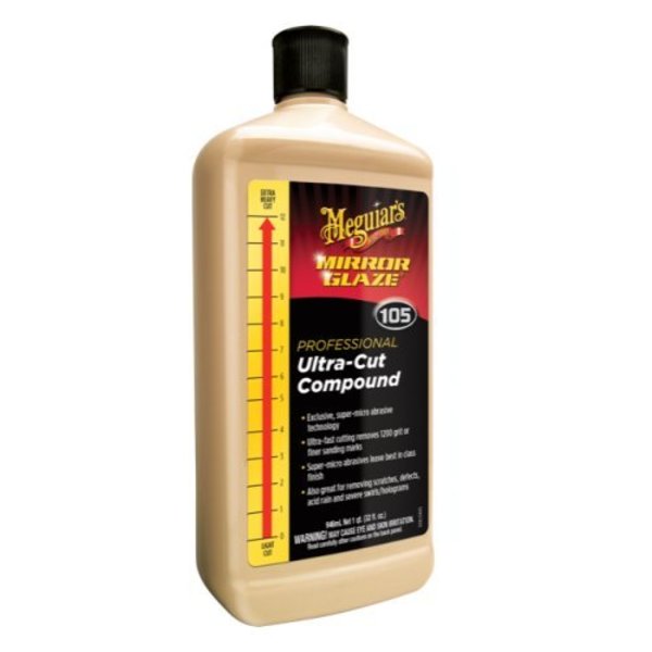 WL01 Removes Light Swirls and Adds Gloss Clarity, Ultra Cut Compound, Liquid, 32 Ounce, Single