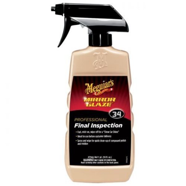WL01 Liquid, 16 Ounce Spray Bottle, Use To Create A Brilliant High Gloss Finish, Mist-On/ Wipe-Off